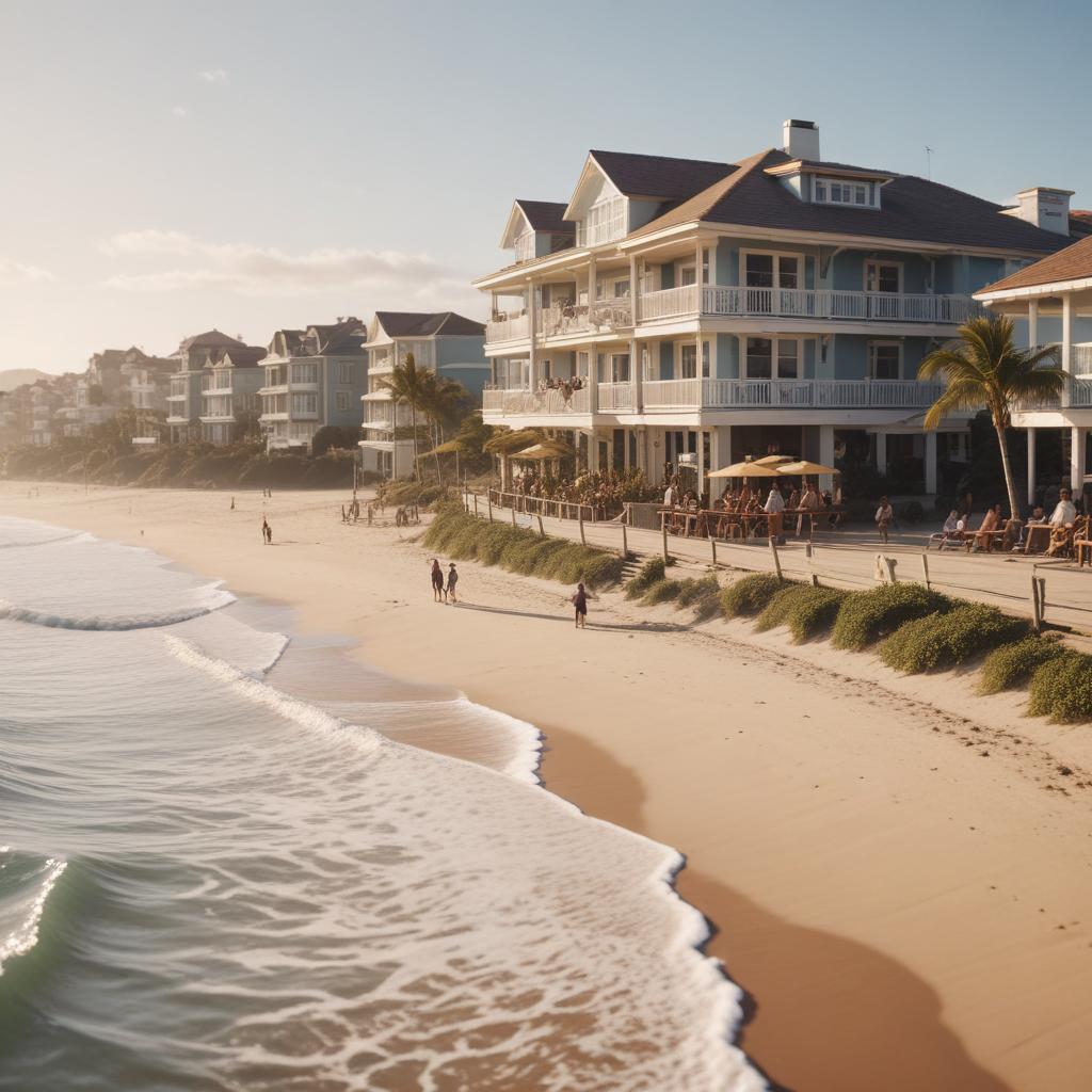 Серф-школа с отелем и кофешопом на побережье открылась для обучения серфингу