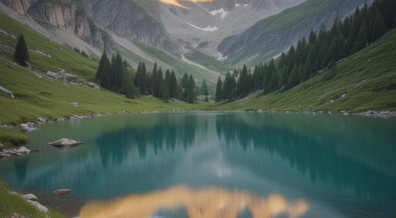 Семи-дневный треккинг по озерам у подножия гор с размещением в гостинице